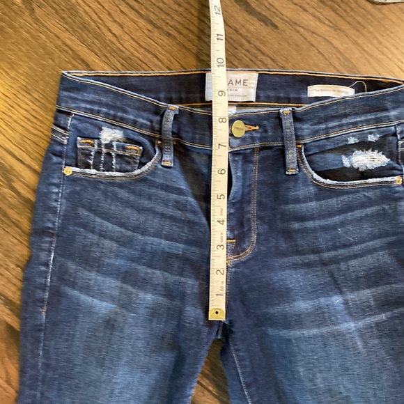Frame Denim Jeans Le Skinny de Jeanne 26 EUC - Picture 5 of 9
